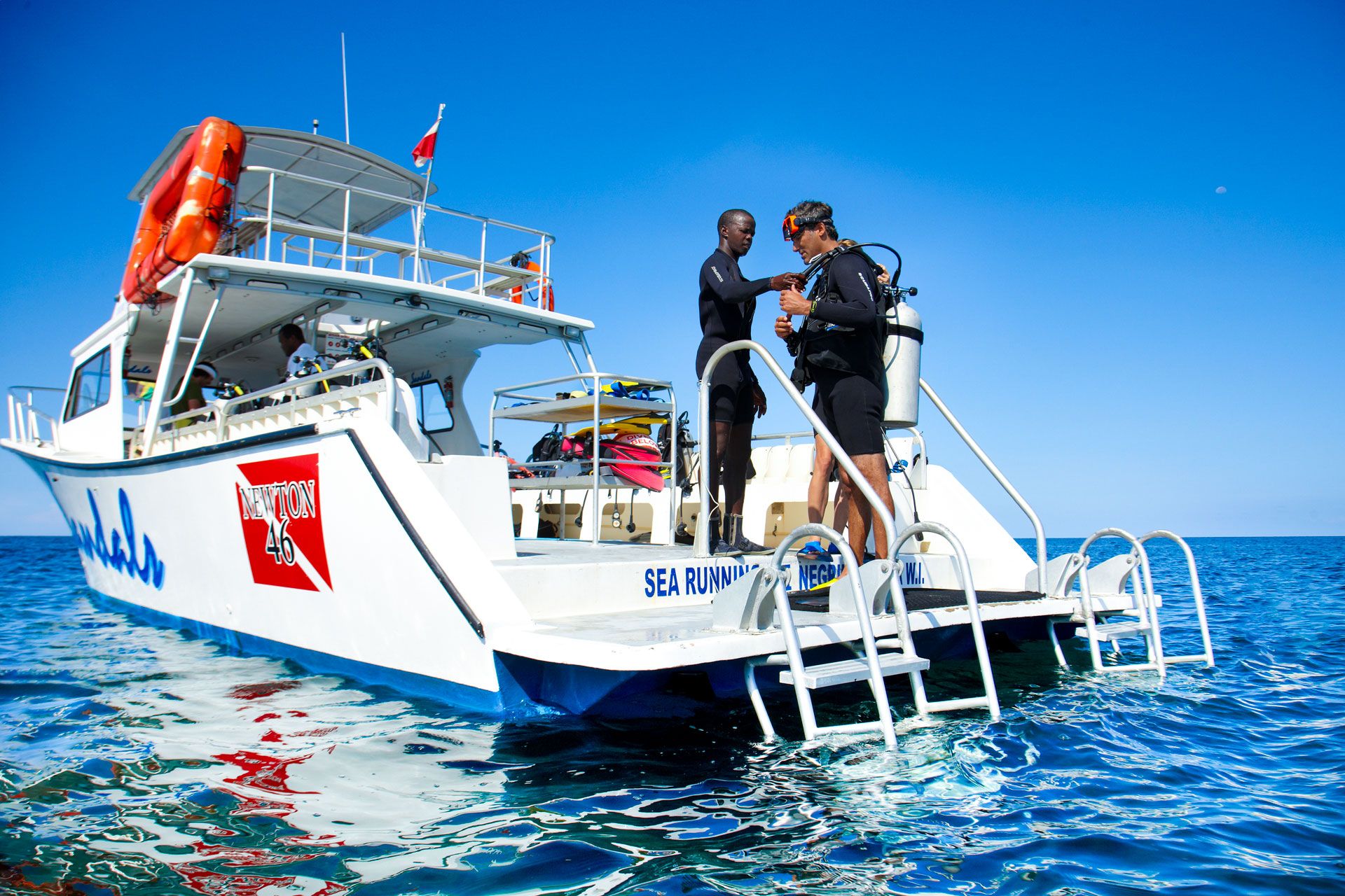 PADI®-Zertifizierung für Taucher in den Sandals Resorts