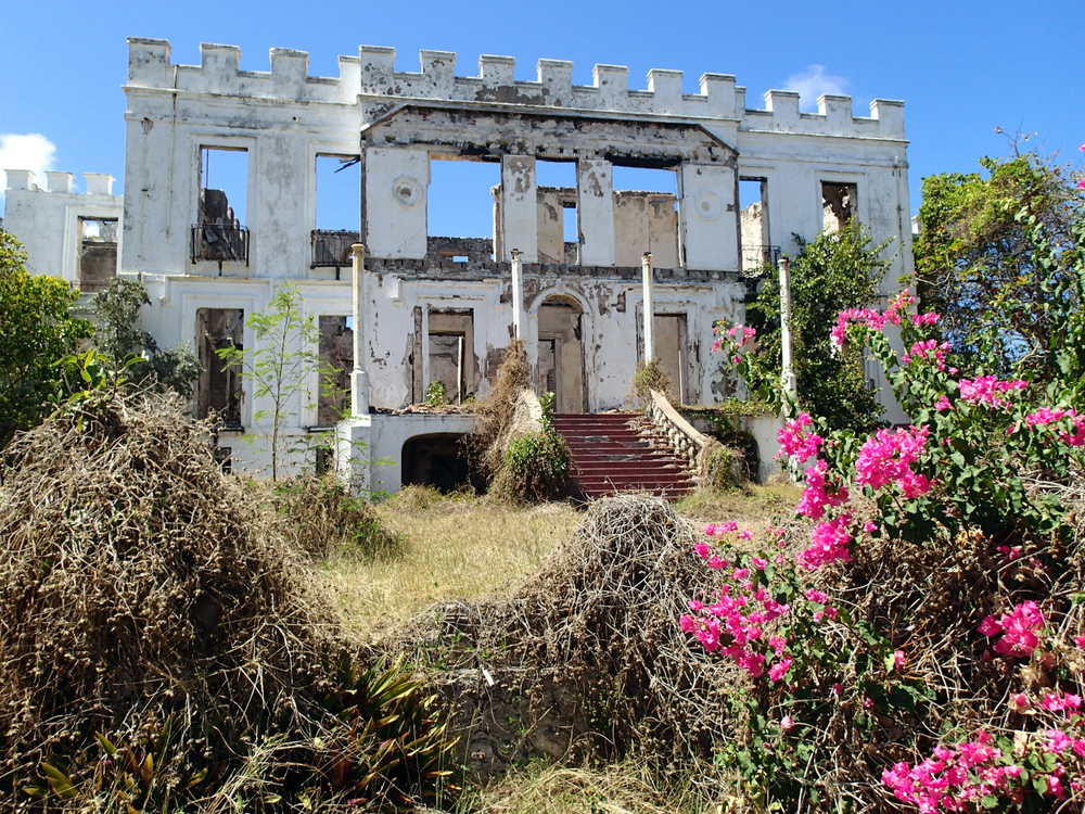 ruins of sam lords castle barbados