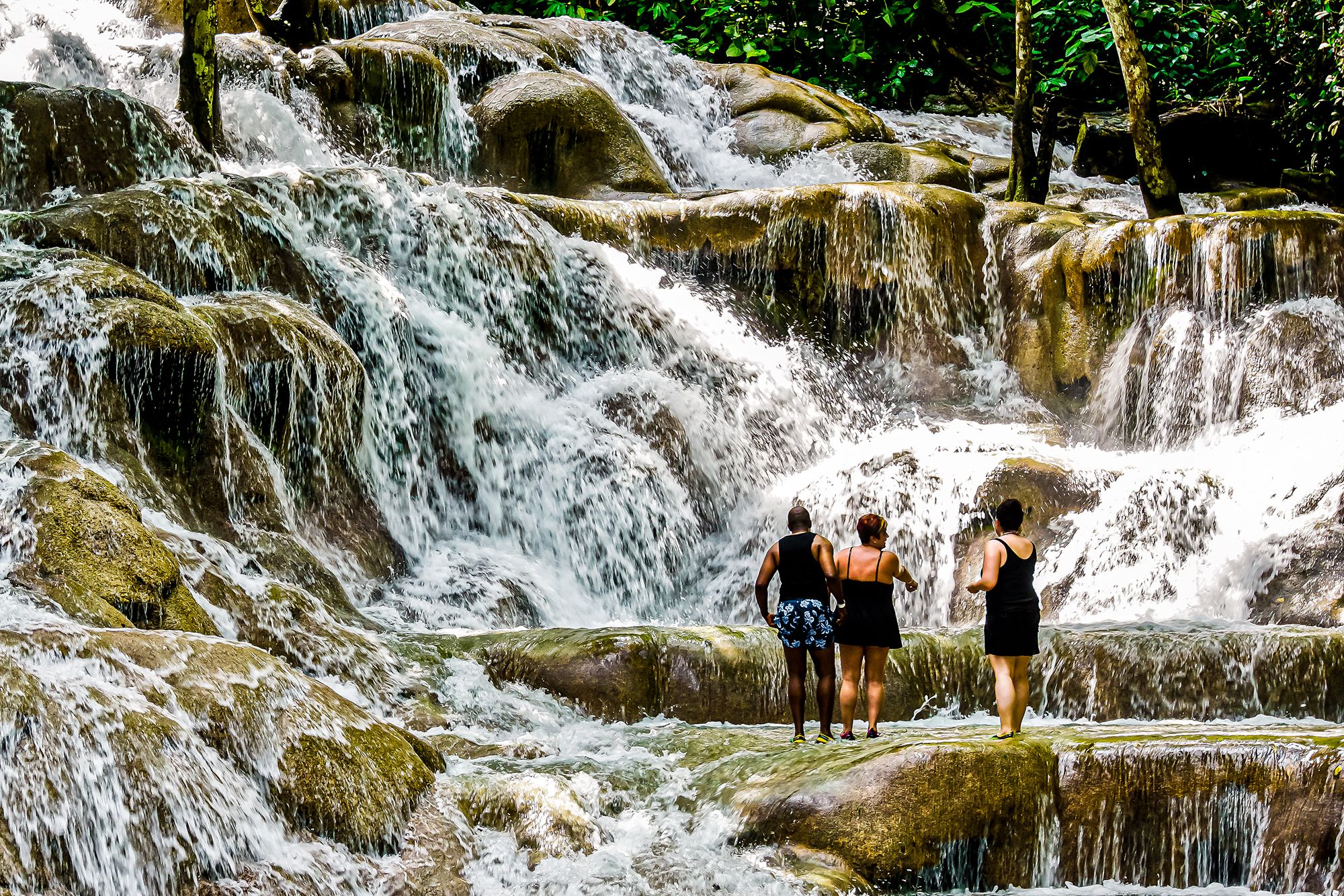 Dunns-River-Falls-Ocho-Rios-Jamaica-Tourists---8