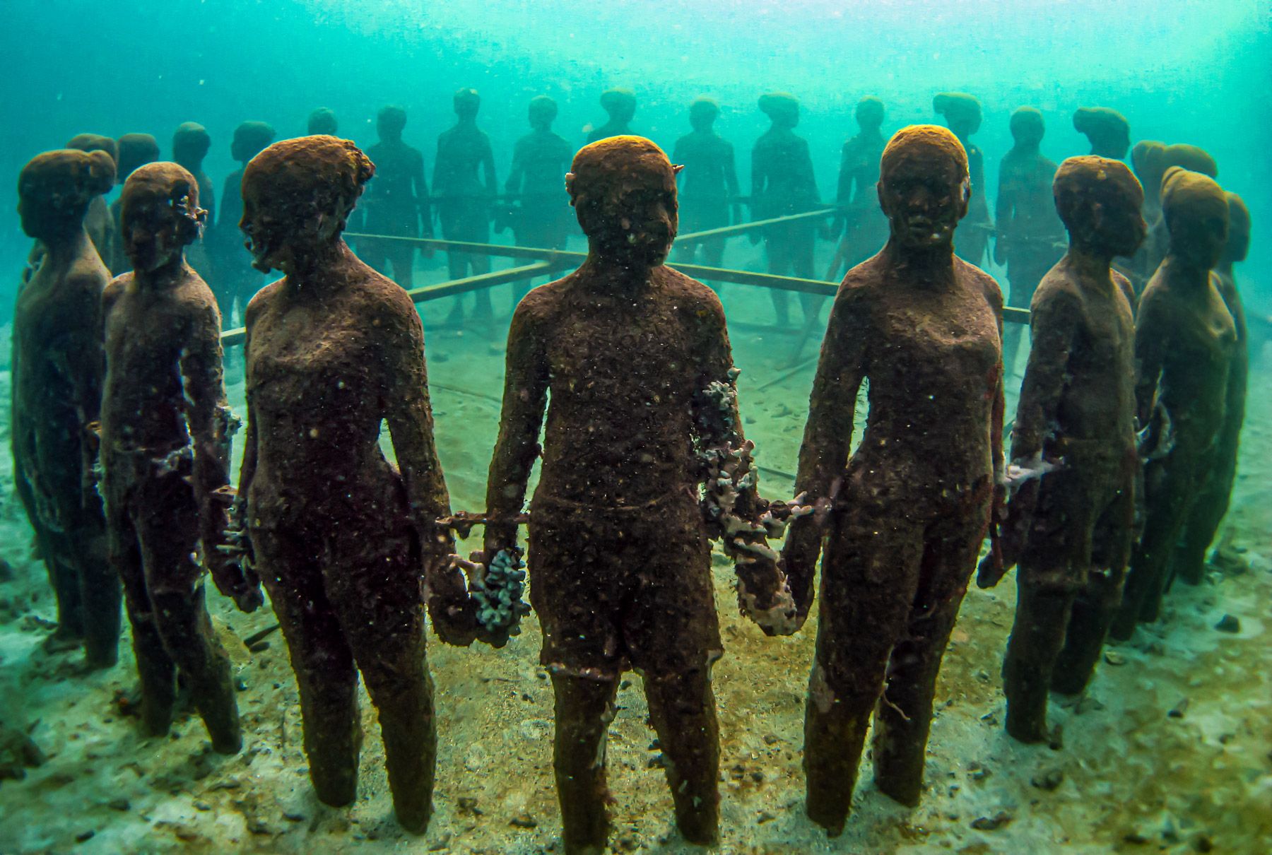 Grenada Underwater Sculpture Park Info & Guide Sandals